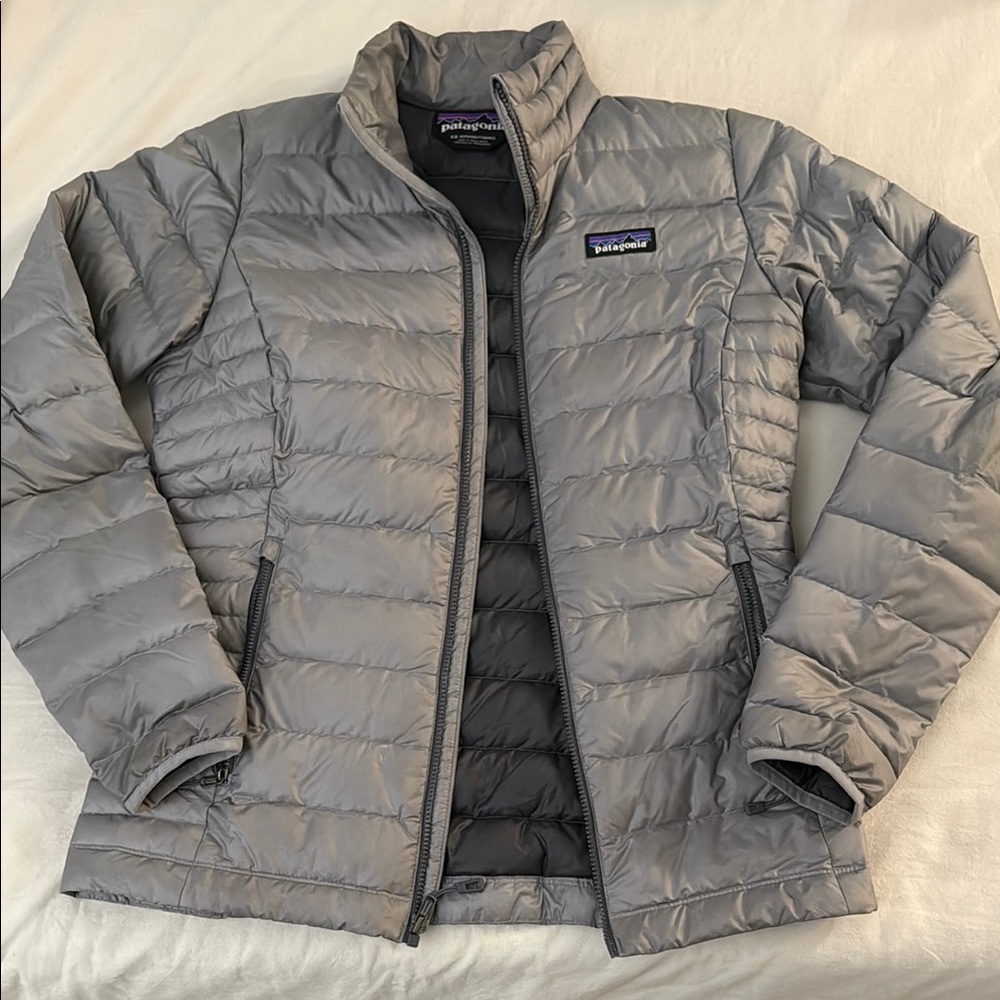 Patagonia Gray Goose Down Jacket
